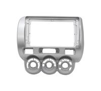 Cache-Radio Kit De Cadre D'autoradio D'unité Principale 2 Din pour Fit pour Jazz 2002-2008, Panneau en Plastique Tableau Bord Stéréo Automatique