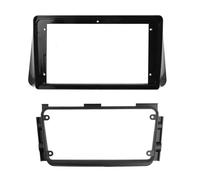 Cache-Radio Kit De Cadre D'autoradio D'unité Principale 9/10 Pouces 2 Din pour Nissan pour Kicks pour Micra(K14) Plaque Frontale Garniture Tableau Bord