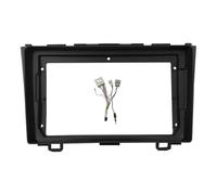 Cache Radio Kit De Garniture De Tableau De Bord pour Autoradio 2 DIN pour CRV 2007 2008 2009 2010 WEFOLCC