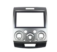 Cache Radio Kit De Garniture De Tableau De Bord pour Autoradio Double DIN pour Mazda BT-50 2006 2007 2008 2009 2010 2011 Cadre D'autoradio