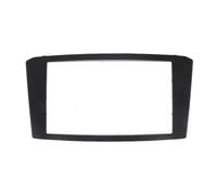 Cache Radio Kit De Montage Et D'installation Tableau Bord pour Autoradio Stéréo 2 DIN Façade D'autoradio DVD Cadre Protection pour Toyota pour Avensis 2002-2008 Façade Garniture(Black,173x98mm)