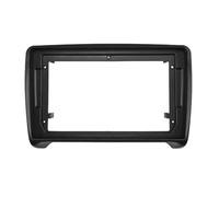 Cache Radio Kit De Montage pour Autoradio 2 DIN pour TT MK2 2006-2014 Panneau Stéréo 9 Pouces Faisceau Câbles Câble d'alimentation Adaptateur Canbus WEFOLCC(Only Frame)