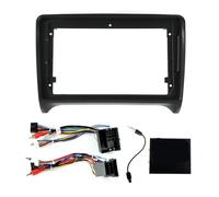 Cache Radio pour TT MK2 8J 2006-2012 Cadre Voiture 9 Pouces Adaptateur Décodeur Canbus Faisceau Radio Android Kit Montage Au Tableau Bord WEFOLCC