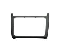 Cache-Radio pour VW pour Polo 2014-2017 2DIN Autoradio Installer Panneau De Tableau Bord Réaménagement Cadre Kit Audio Fascia Garniture Lunette Façade