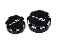 Cache Réservoir Frein Avant Accessoires De Moto Couvercle De Réservoir De Liquide De Frein AV&Ant Arrière pour K1200S 2005-2007 K 1200S Couvercle De Liquide De Frein AV&Ant