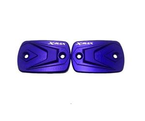 Cache Réservoir Frein Avant Accessoires De Moto, Cylindre d'embrayage De Frein AV&Ant, Couvercle De Réservoir De Fluide, Protection pour X-Max 125 250 300 2017-2023