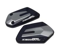 Cache Réservoir Frein Avant Couvercle De Réservoir De Liquide De Cylindre d'embrayage De Frein AV&Ant De Moto, Capuchon De Tasse D'huile pour K1600GTL K1600GT K1600B K1600 K1600 GTL