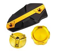 Cache Réservoir Frein Avant Couvercle De Réservoir De Liquide De Frein AV&Ant Et Arrière, Bouchon De Remplissage D'huile Moteur, Accessoires De Moto pour Z900 Z900 SE 2017 - 2024 2023