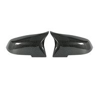 Cache Retro Compatible Avec Pour F87 Pour M2 I3 I3S 2014 2015 2016 2017 2018 Style De Motif En Fibre De Carbone Couvercle De Rétroviseur Boîtier De Rétroviseur Extérieur(Black Carbon)