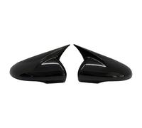 Cache rétro extérieur Pour VW pour Golf 6 MK6 pour GTI pour GTD R 2009-2013 noir brillant aspect carbone couvercle rétroviseur latéral couvercle rétroviseur latéral(Gloss Black-Add on)