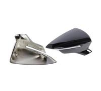 Cache Rétroviseur Coque De Protection Pour Rétroviseur De Voiture Compatible Avec Pour Seat Pour Leon Pour Lion 5F III Pour Ibiza 6F V KJ1 Pour Arona KJ7(Gloss Black)