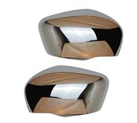 Cache Rétroviseur Coque De Rétroviseur Latéral Pour Nissan Pour Navara NP300 D23 Pour Pathfinder 2015-2018 Garniture De Moulage Chromée Extérieure(Without lights apair)