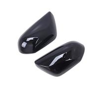 Cache-rétroviseur Coque De Rétroviseur Pour Toyota C-HR CHR 2016-2022 2023 2024 2025, Garnitures De Rétroviseurs Latéraux, Accessoires De Voiture En Fibre De Carbone(ABS Black)