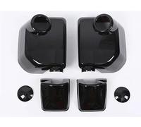 Cache-rétroviseur Couvercle De Rétroviseur Pour Toyota FJ Pour Cruiser 2007-2021, Accessoires Extérieurs, Matériau ABS, Noir Mat, 2×(Piano black)