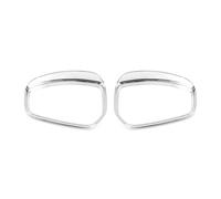 Cache Rétroviseur Latéral Adapté Pour Jaguar Pour E-PACE 2018-2021 Aile De Porte Gauche Et Droite Coque Capot Boîtier Rétroviseur 240621(Rain shield silver)