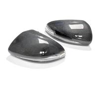 Cache rétroviseur latéral car Pour Benz W205 W213 C238 X253 Pour CE GLC Classe OEM Véritable Fibre De Carbone Coques Voiture Aile Rétroviseur Couvre Capuchon Côté(E Class B)