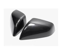Cache rétroviseur latéral car Pour Model 3 2018-2023 Et Highland 2024 Pièce De Rechange Pour Rétroviseurs Voiture Couvercle Rétroviseur Durable Capuchons(M3 Glossy Carbon)