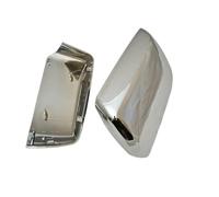 Cache rétroviseur Pour Chevy pour Tahoe pour Suburban 2015-2020 Clip chromé sur le couvercle de miroir d'aile garniture de coque de porte extérieure