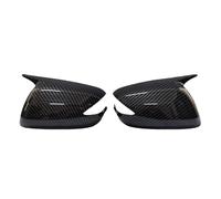 Cache RéTroviseur Pour Jazz Pour Fit GE GE6 GE8 2008-2013 Coques De Rétroviseurs Latéraux Caches De Rétroviseurs Rétroviseurs De Porte Ailerons Capuchon Rétroviseur(With Light Carbon)