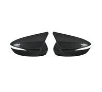 Cache rétroviseur Pour Mazda CX-5 CX5 KE 2015 2016 paire bâton sur capuchon de rétroviseur latéral garniture de décoration extérieure de voiture(Motif fibres carbone)