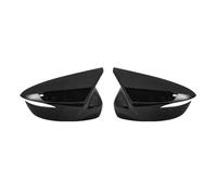 Cache rétroviseur Pour Mazda CX-5 CX5 KE 2015 2016 paire bâton sur capuchon de rétroviseur latéral garniture de décoration extérieure de voiture(Bright black)