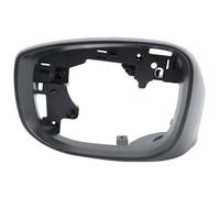 Cache Rétroviseur Pour Mazda Pour CX5 Pour CX-5 Pour CX8 2017-2024 Rétroviseur Latéral Boîtier Coque Revêtement D'habillage Capuchon Support Cadre Coque De Rétroviseur(Left side)