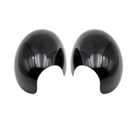 Cache RéTroviseur Pour Mini R55 R56 R57 R58 R59 Pour R60 R61 Couvercle De Rétroviseur Latéral Électrique Rabattable Accessoires Extérieurs Capuchon Rétroviseur(Noir brillant)