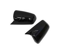 Cache Rétroviseur Pour Mitsubishi Pour Lancer X 10 Pour EX Pour EVO 2008-2016 Couvercle Rétroviseur Latéral Garniture Coque Autocollante Pièce Style Voiture(Gloss Black)