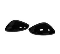 Cache RéTroviseur Pour Peugeot 208 2008 2019 2020 2021 2022 2023 2024 2025 Coque De Rétroviseur Extérieur De Remplacement Couvercle RéTroviseur(Noir brillant)