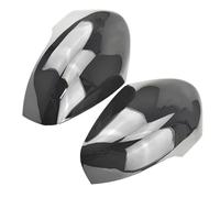 Cache Rétroviseur Pour Renault Pour Clio 4 Mk4 Pour Zoe Pour Captur 2011-2019 Paire De Coques De Rétroviseurs Latéraux Noir Brillant