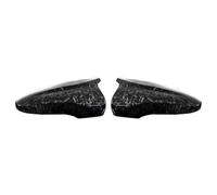 Cache RéTroviseur Pour VW Pour Jetta MK6 Pour Passat B7 Pour Scirocco Pour CC Pour Eos 2 Pièces Accessoires Pour Rétroviseurs Extérieurs Couvercle RéTroviseur(Forged Grain)