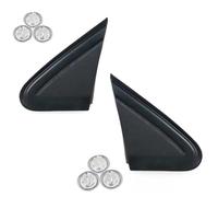 Cache Rétroviseur Pour VW Pour Polo 4 9N3 2006-2010 Enjoliveur Triangulaire Extérieur De Rétroviseur Intérieur (références 6Q0853273A Et 6Q0853274A)(6Q0853273A-1Pair)