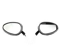 cache rétroviseur Rétroviseurs à LED pour motos, compatibles avec Harley XL, Dyna, Touring, Softail, BMW, Honda, Yamaha(LED Mirror N)