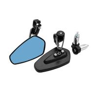 cache rétroviseur Rétroviseurs CNC universels en verre bleu pour guidon de scooter, 7/8" 22 mm, compatibles avec les modèles Sur-Ron, SurRon Light Bee S et X(AA)