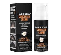 Cache-s Pour Zones Dénudées - Protection Imperméable Pour Cheveux Clairsemés,Crème Naturelle 50ml Pour Épaississement Densification Ligne Capillaire Hommes Femmes