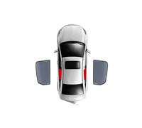 Cache Soleil fenêtre Voiture pour Mazda 3 pour Hayon pour Sport 2019-2024 Visière Avant Arrière Rideau Fenêtre Latérale Pare-Soleil Magnétique(2PCS Front Windows)