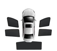 Cache Soleil Fenêtre Voiture Pour MG Pour MG4 EV Pour MULAN EH32 2022-2025 Pare-soleil Rideau Fenêtre Confidentialité Fenêtre Ombrage Visière Filet Maille(5PCS Set)