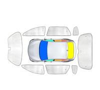 Cache Soleil Fenêtre Voiture Pour Mitsubishi Pour Outlander 2016-2025 Pare-brise Voiture Protection UV Pare-soleil Fenêtre(Whole Car 22-25)