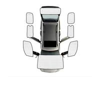 Cache Soleil Fenêtre Voiture Pour Nissan Pour Evalia NV200 Pour Vanette 2010-2016 Accessoires Pare-soleil Voiture Protection Solaire Anti-UV Pare-soleil Fenêtre(All Sunshades)