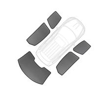 Cache Soleil Voiture pour KIA pour Soul PS 2014-2019 Cadre De Pare-Brise Avant De Voiture Magnétique Rideau Fenêtre Latérale Arrière Pare-Soleil Visière(5pcs)