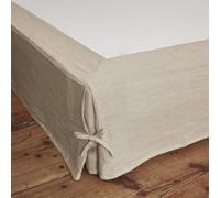 Cache sommier 140x190 cm Lin Français Sable