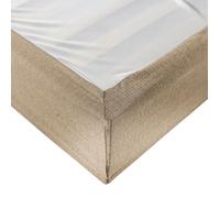 Cache-sommier Beige LEAVE - Someo 90x200 cm