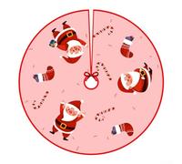 Cache-sommier confortable pour une expérience de Noël magnifiquement décorée (A)