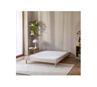 Cache-sommier Coton Jersey Beige 100x200