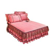 Cache-sommier doux d'hiver matelassé en peluche épaisse - Couvre-lit sans taie d'oreiller pour la maison (couleur 3, 180 x 200 cm)