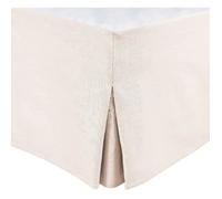 Cache sommier - HOME LINGE PASSION - 140 x 190 cm + 30 cm - Ecru