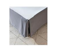 Cache-sommier intégral gris ardoise 160x200