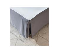 Cache-sommier intégral gris ardoise 90x190