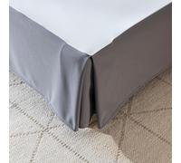 Cache-sommier intégral Gris Ardoise 90x190