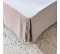 Cache-sommier intégral taupe 160x200